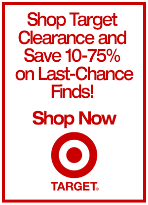 Target slider banner. Click to shop deal.