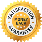 Image depicting Our 100% Money-Back Satisfaction Guarantee.